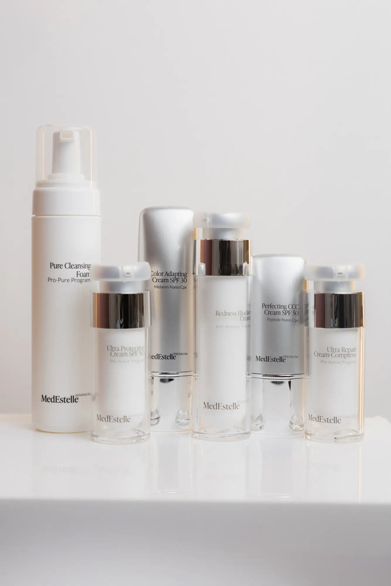 MedEstelle - wszystkie produkty (kompozycja flakonów)